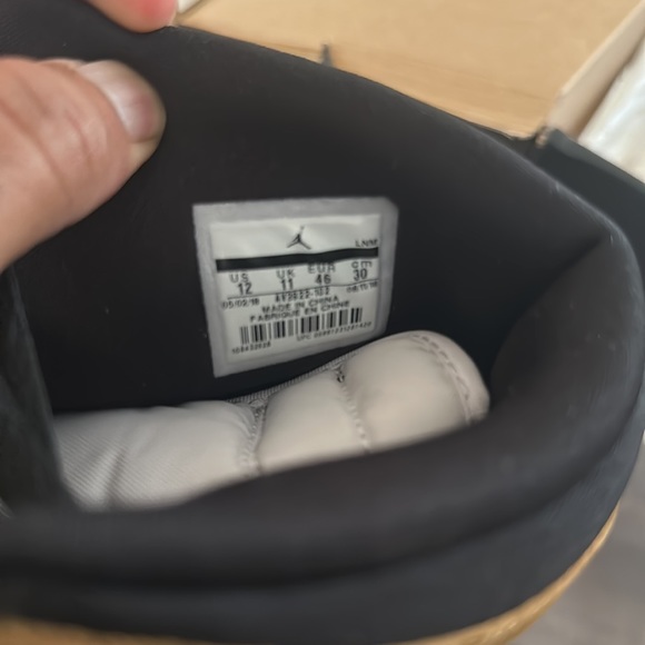 Nike Air Jordan Legacy 312 White/Baroque Brown-Wheat - Picture 8 of 9